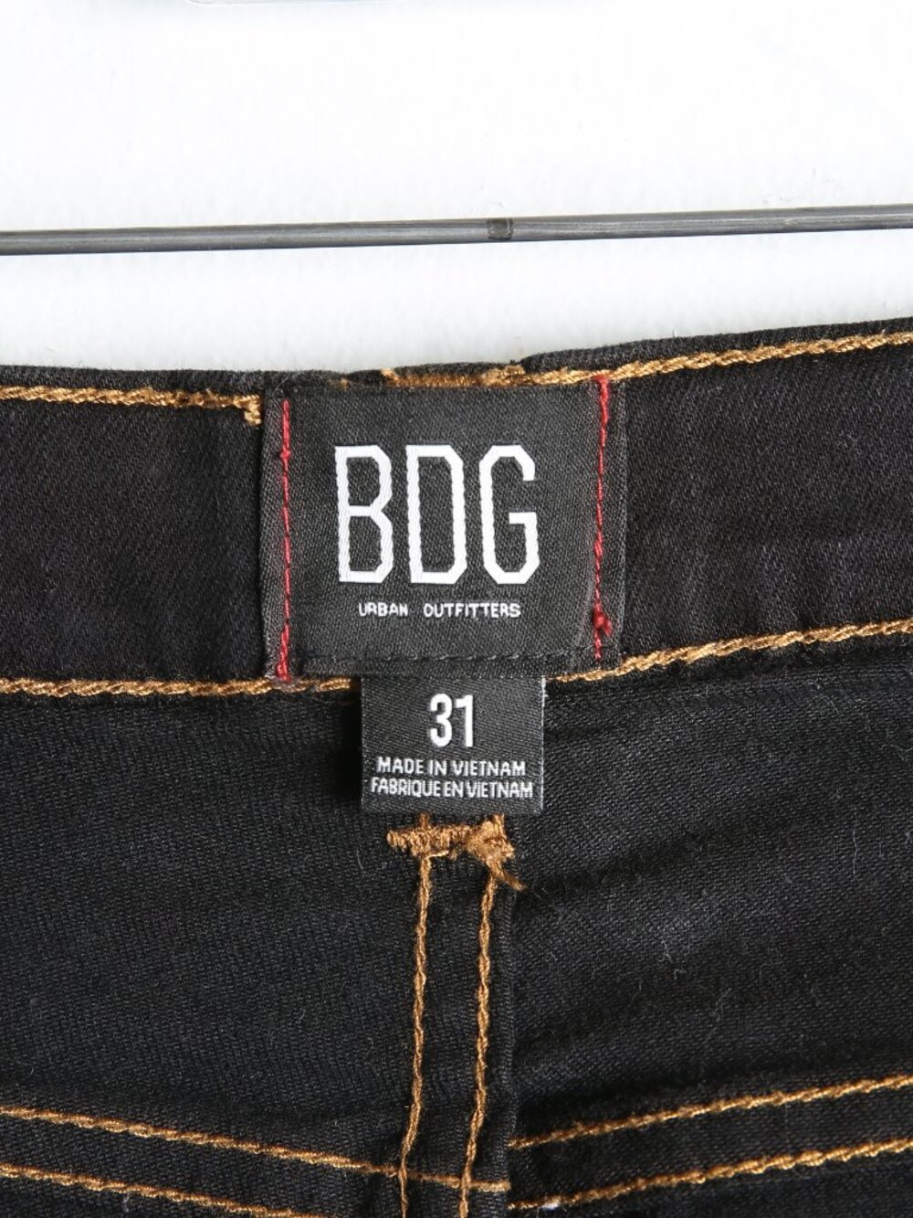 BDG Urban Outfitters Celina High-Rise Snap-Button Flare Jeans - Picture 8 of 10